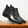 Men's Leather Ankle Boots – Arosa
