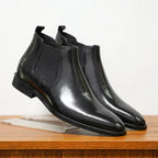 Men's Leather Ankle Boots – Arosa