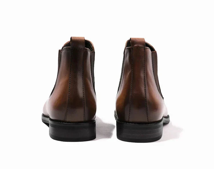 Men's Leather Ankle Boots – Arosa