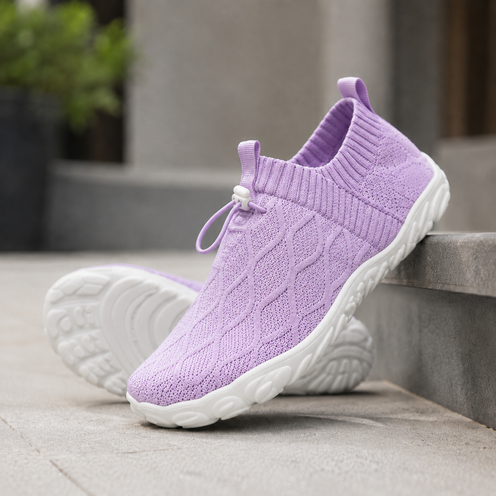 Women's Slip-On Mesh Walking Trainers — view 2