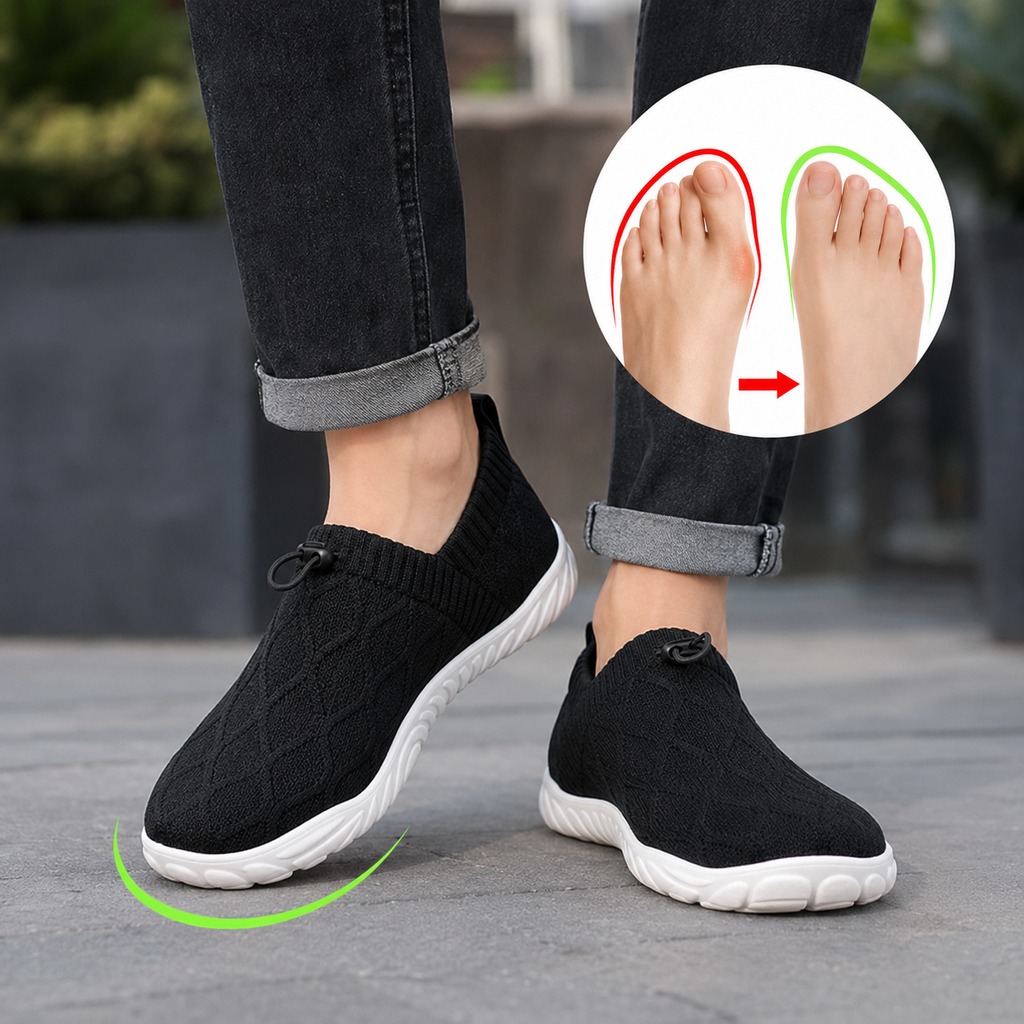 Women's Slip-On Mesh Walking Trainers — view 3