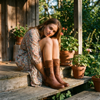 Women's Studded Lace-Up Leather Ankle Boots — view 16