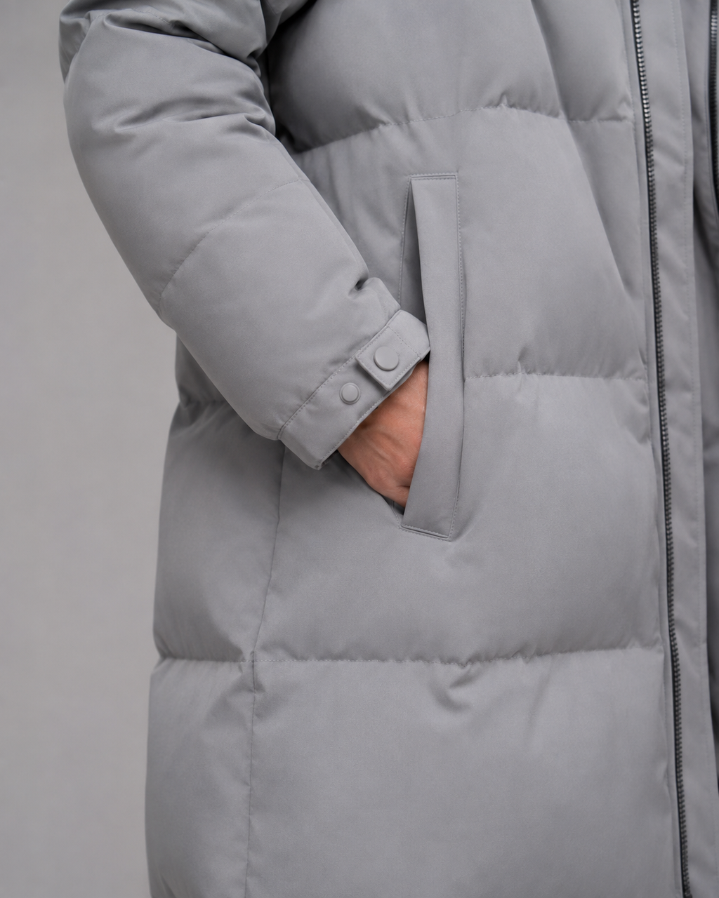 Women's Longline Hooded Padded Parka | Sherborne