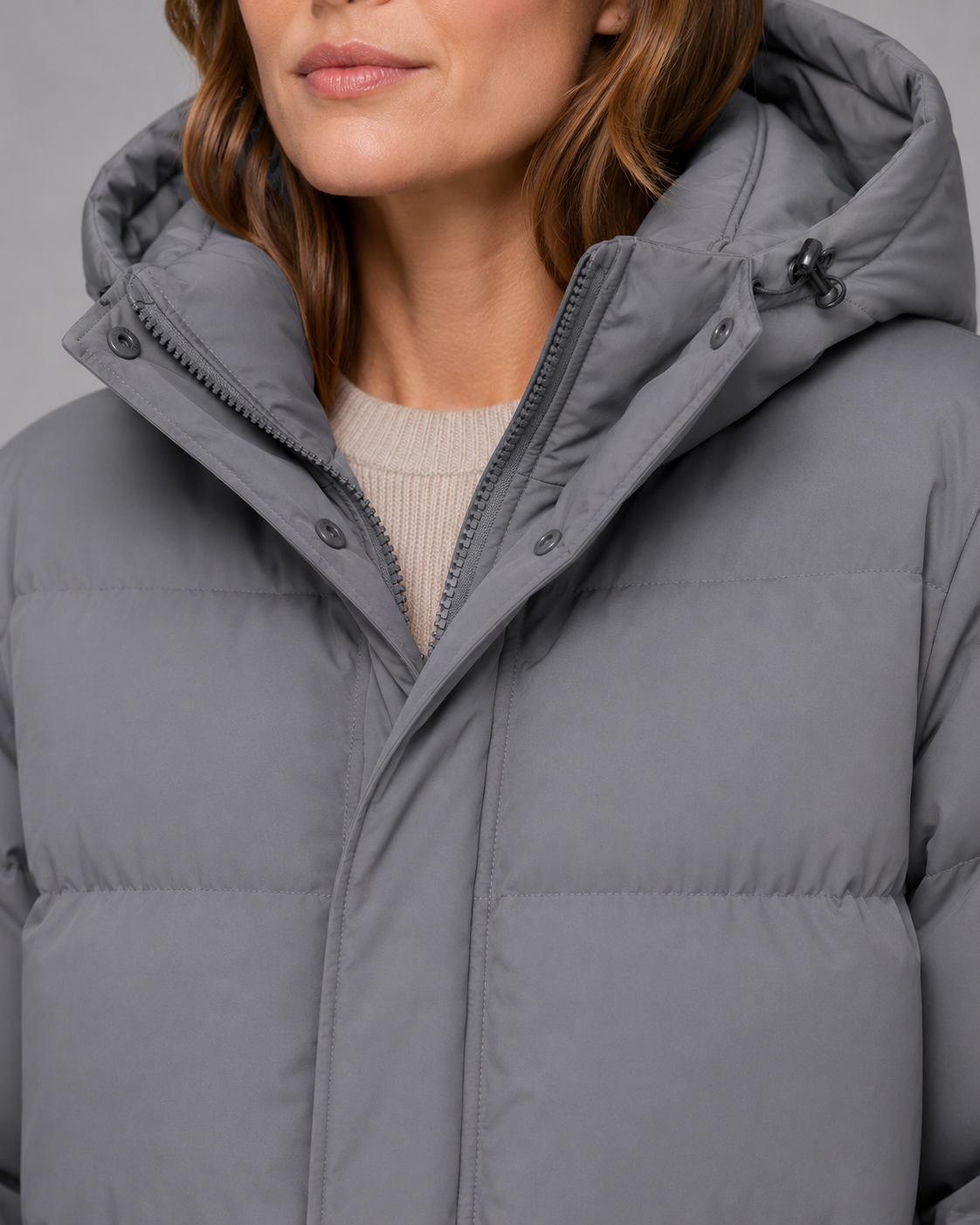 Women's Longline Hooded Padded Parka | Sherborne