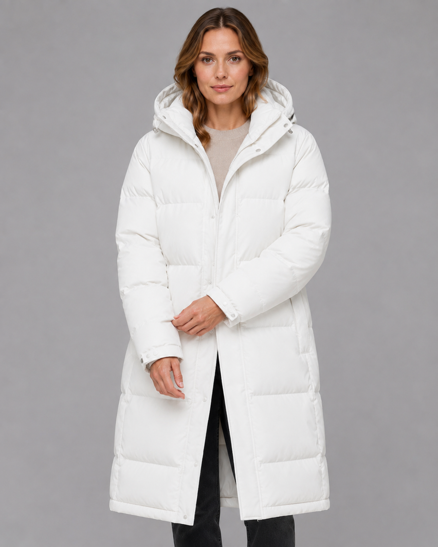Women's Longline Hooded Padded Parka | Sherborne