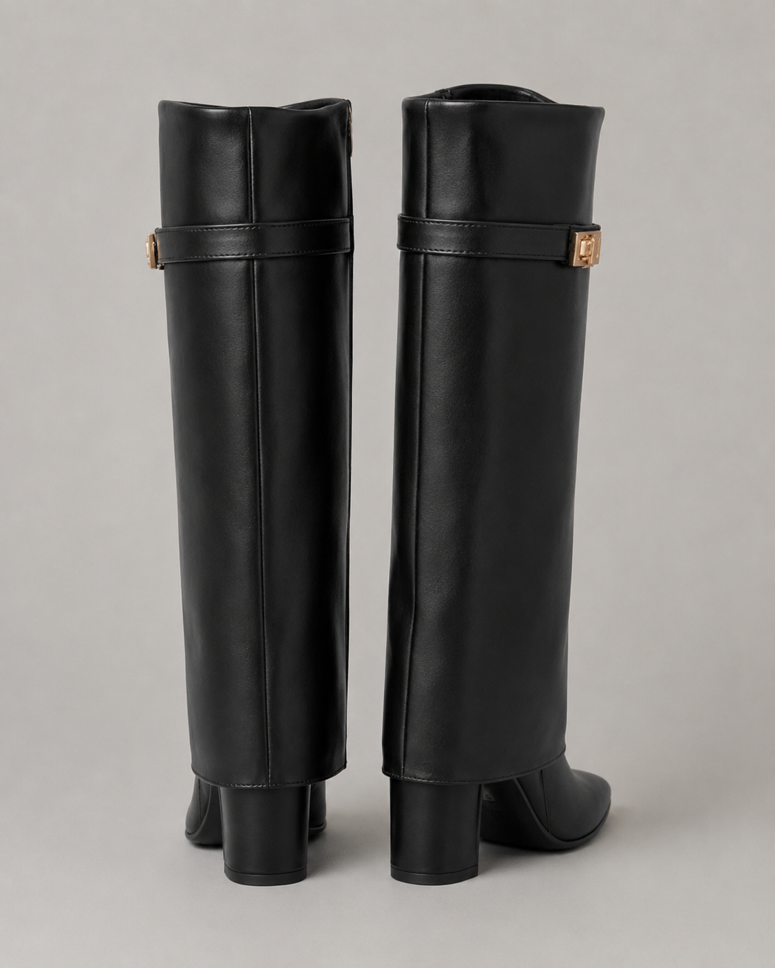 Bottes pour femme à bout pointu montant jusqu'au genou avec talon bloc | Northleach