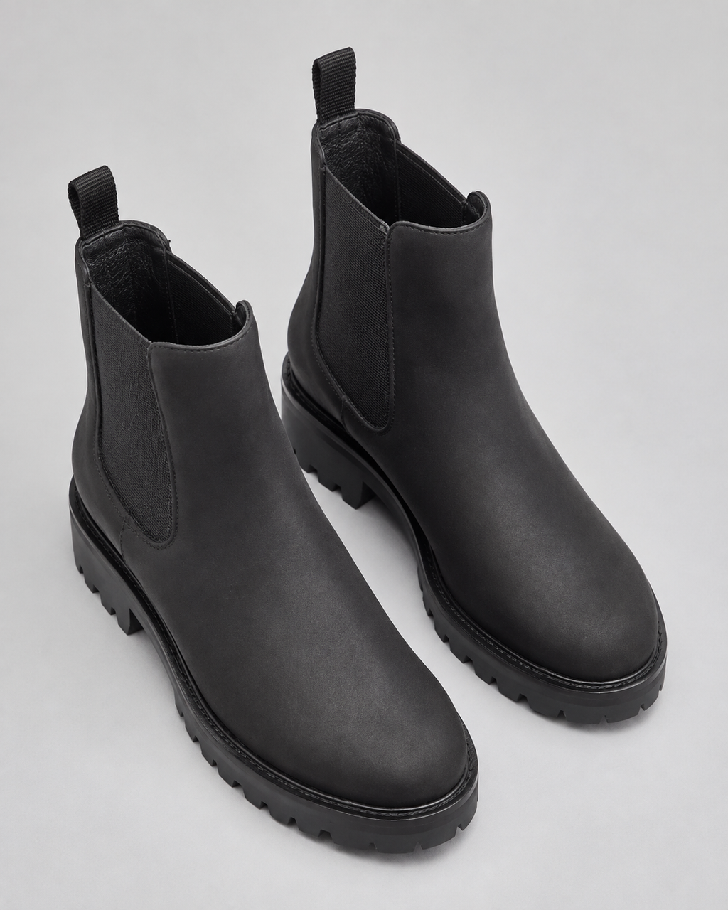 Women's Suede-Look Chelsea Boots with Lug Sole | Penshurst