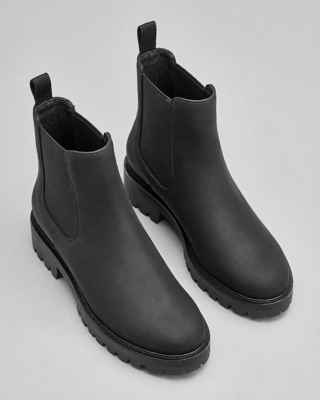 Women's Suede-Look Chelsea Boots with Lug Sole | Penshurst