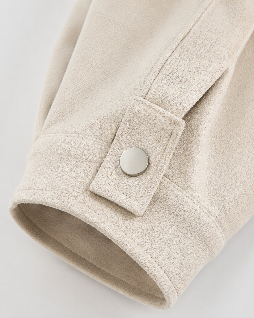 Damska krótka kurtka typu barn jacket z imitacji zamszu | Penistone