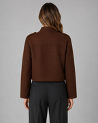 Veste courte style officier pour femme | Tenterden