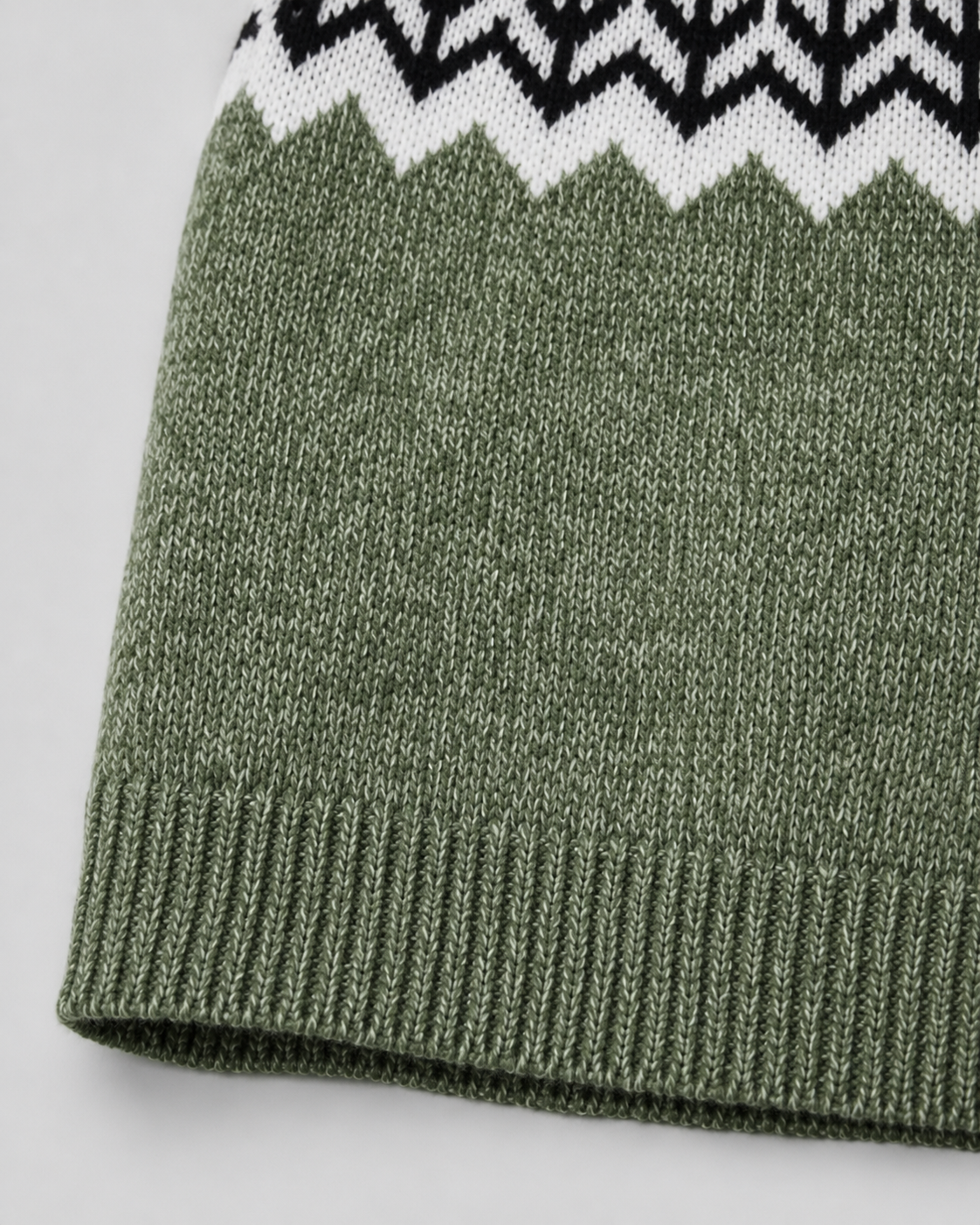 Pull à col montant et empiècement Fair Isle pour femme | Burley