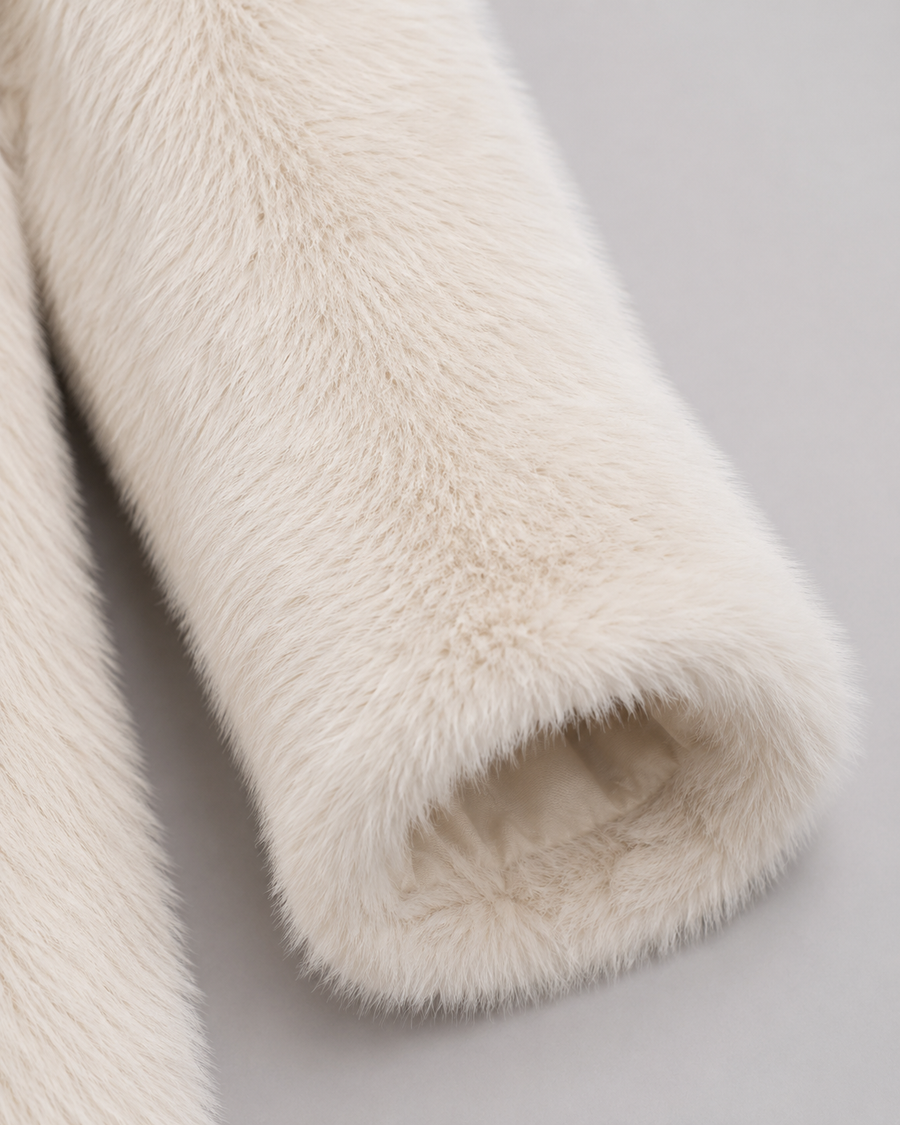 Women's Faux Fur Shawl Collar Jacket | Benenden