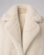 Veste à col châle en fausse fourrure pour femme | Benenden