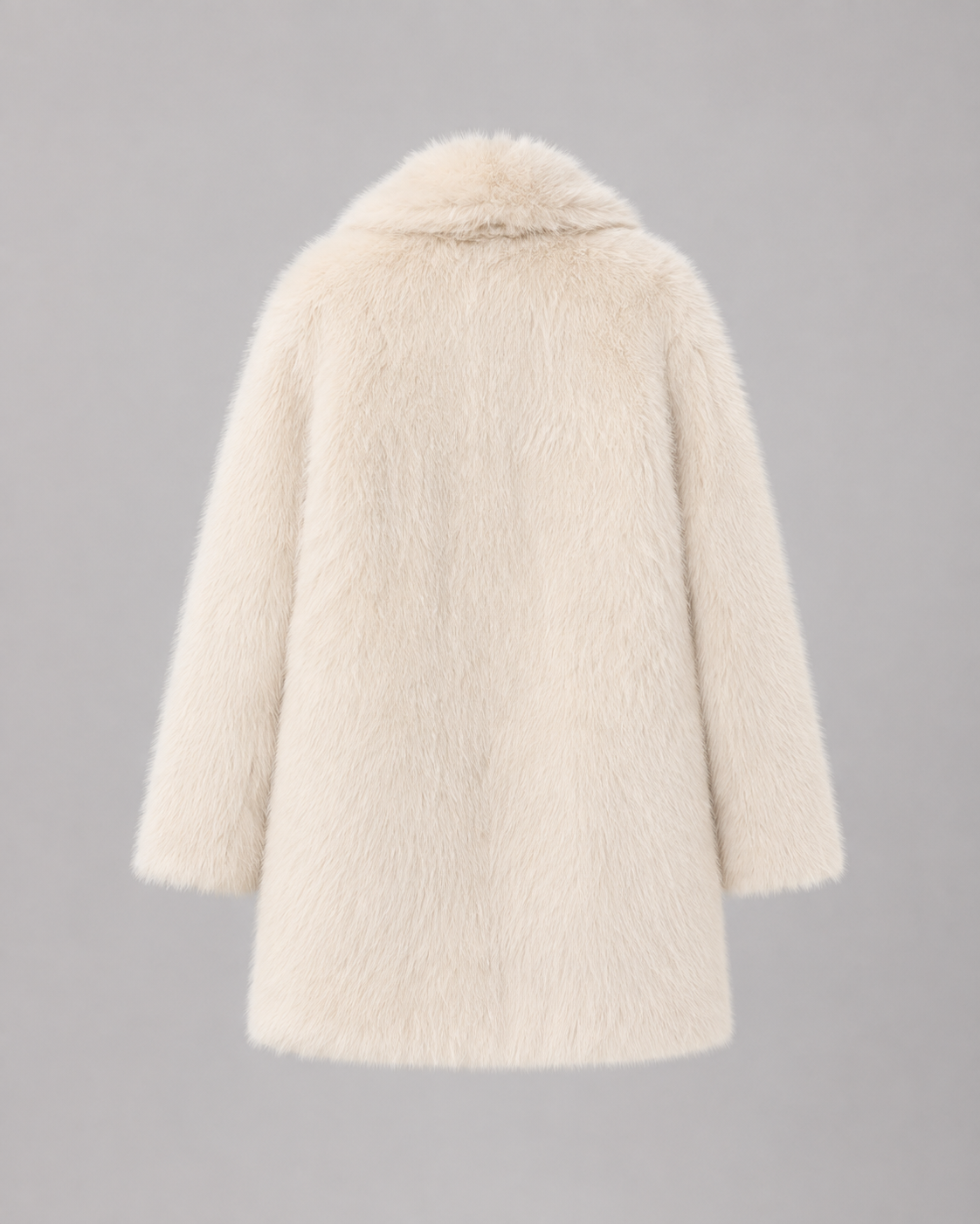 Veste à col châle en fausse fourrure pour femme | Benenden