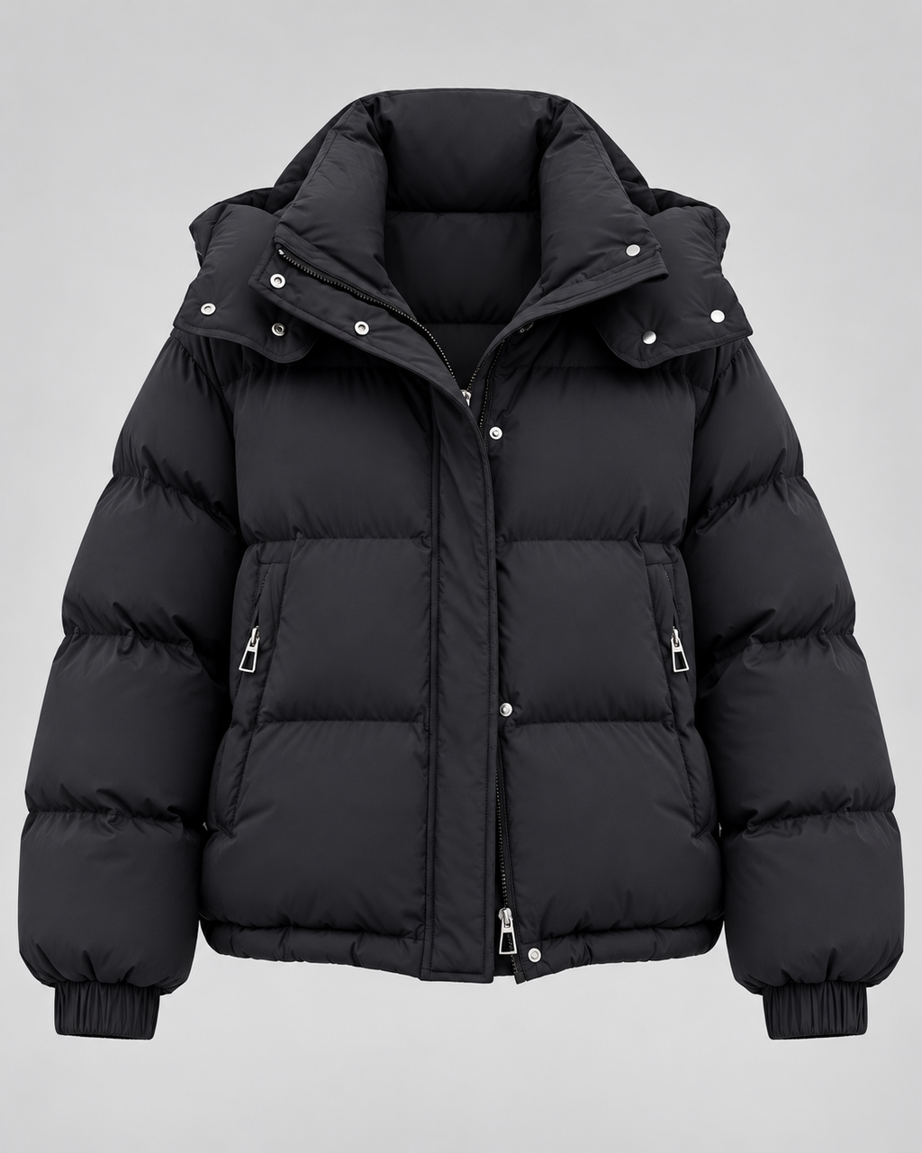 Dámská oversized péřová bunda s kapucí | Framlingham