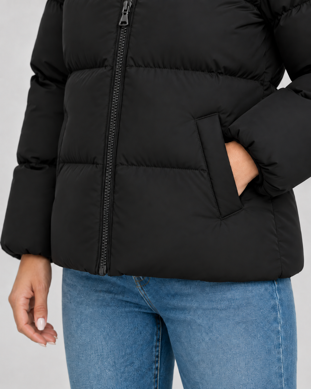 Doudoune à capuche longueur hanches pour femme | Debenham