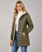 Women's Hooded Quilted Puffer Jacket | Kingsclere