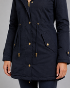 Parka à capuche bordée de fausse fourrure pour femme | Headcorn