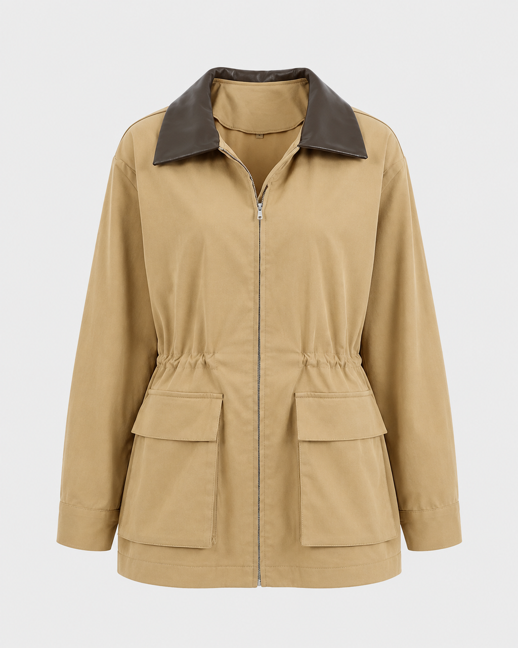 Veste de ferme zippée à col contrastant pour femme | Coleshill