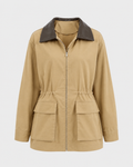 Veste de ferme zippée à col contrastant pour femme | Coleshill
