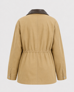 Veste de ferme zippée à col contrastant pour femme | Coleshill