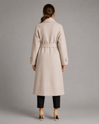 Women's Double-Breasted Long Belted Coat | Cranbrook