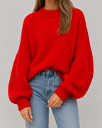 Pull oversize pour femme en maille épaisse | Bamford