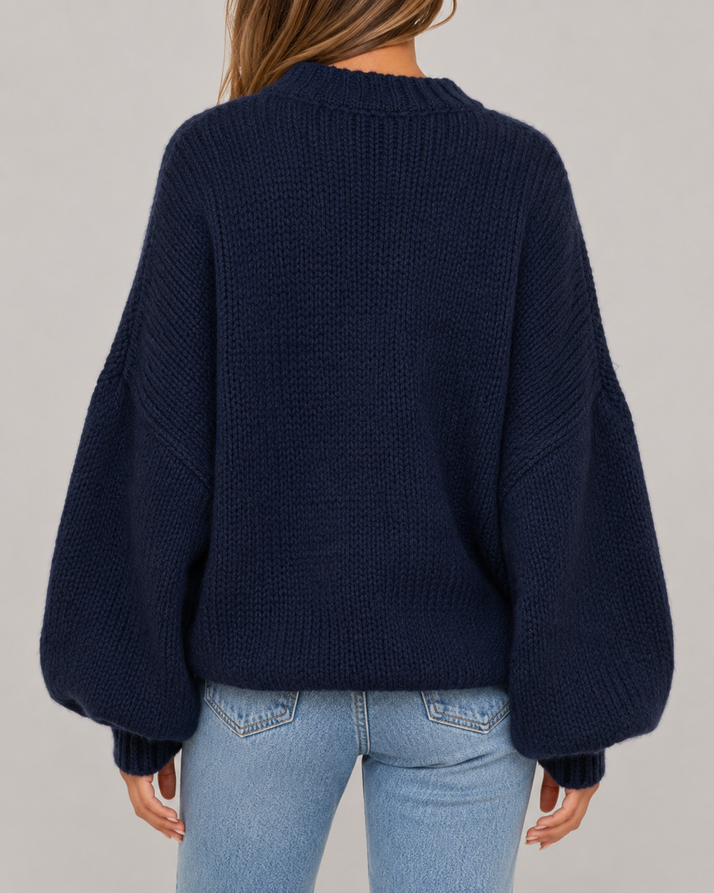 Pull oversize pour femme en maille épaisse | Bamford