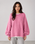 Pull oversize à manches ballon pour femme | Alresford