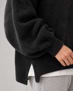Pull oversize à manches ballon pour femme | Alresford