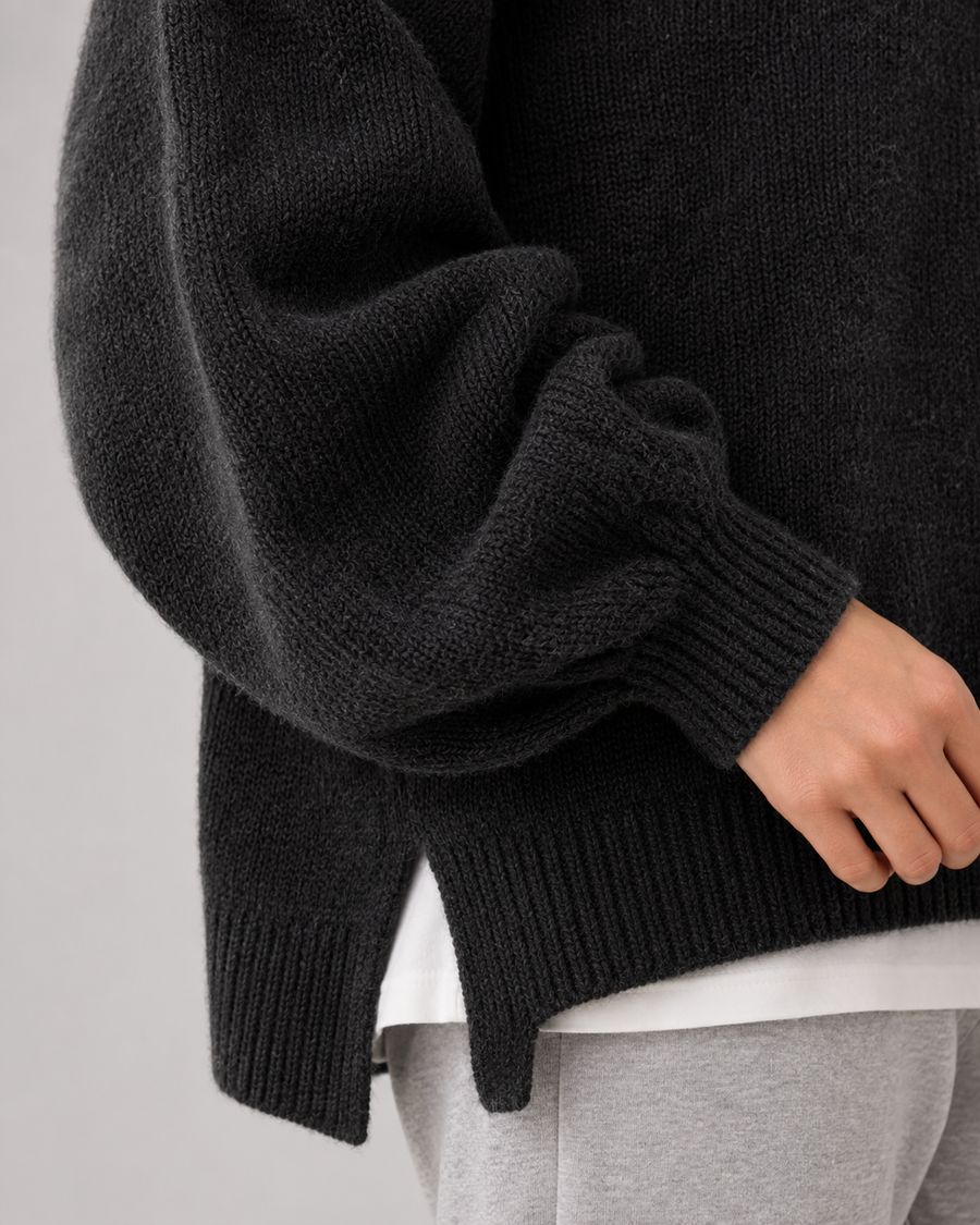 Pull oversize à manches ballon pour femme | Alresford