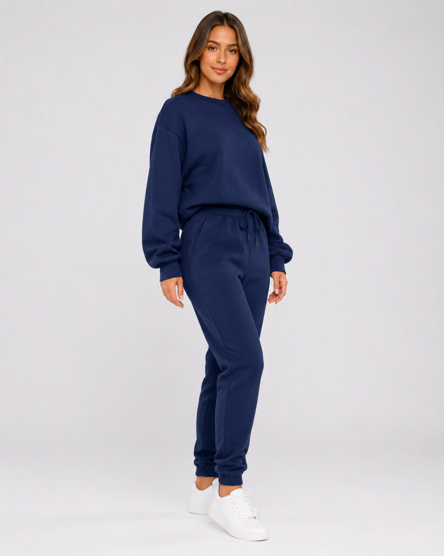 Women's Oversized Tracksuit Set with Cuffed Joggers | Swinbrook