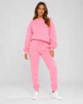 Damski oversize'owy komplet dresowy ze spodniami jogger z mankietami | Swinbrook