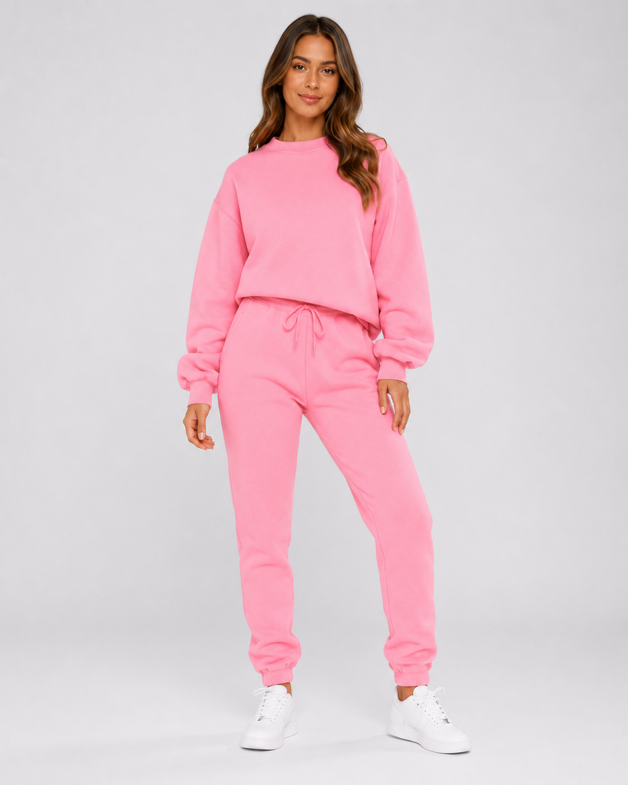 Women's Oversized Tracksuit Set with Cuffed Joggers | Swinbrook