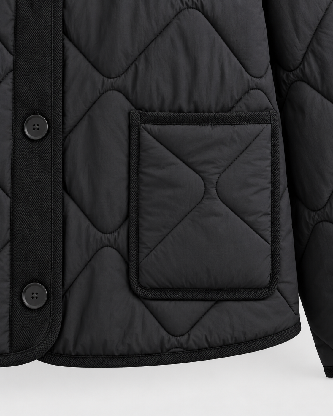 Women's Collarless Quilted Liner Jacket | Hawkshead
