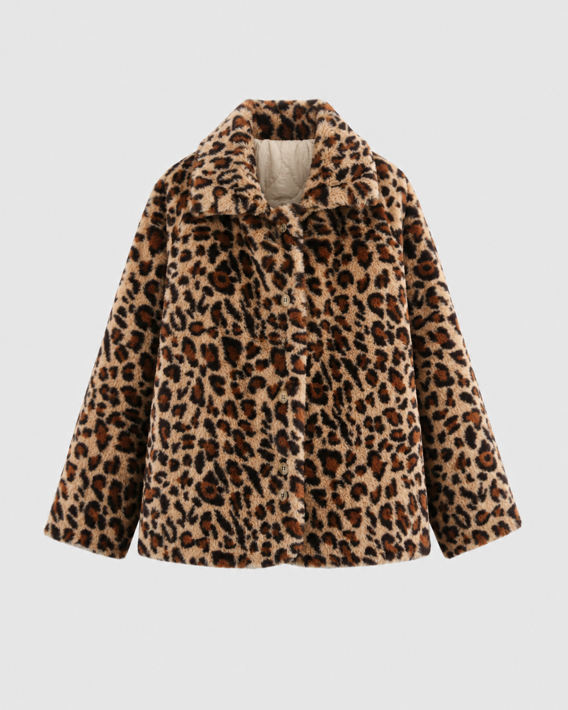 Veste matelassée réversible à motif léopard pour femme | Wadhurst