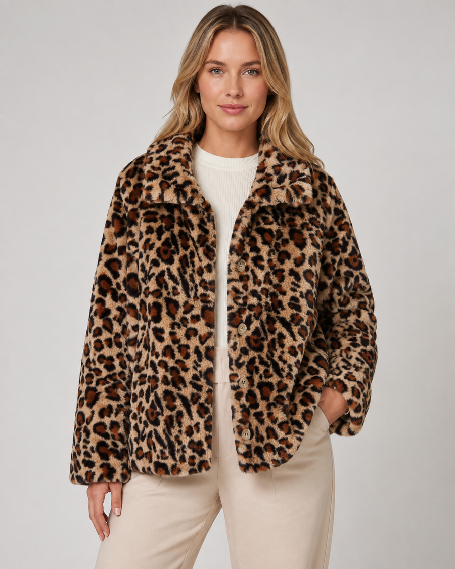 Women's Reversible Leopard Print Quilted Jacket | Wadhurst