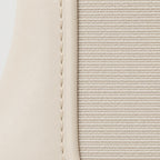 Women's Water-Repellent Chelsea Boots in Cream | Lealholm – detail view