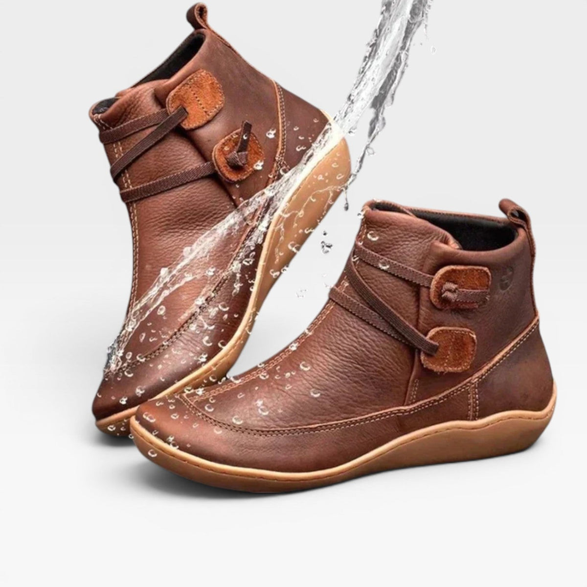 Women's Waterproof Ankle Boots with Cushioned Sole — view 2