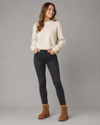 Women's Faux Fur Lined Ankle Boots with Side Zip | Otford