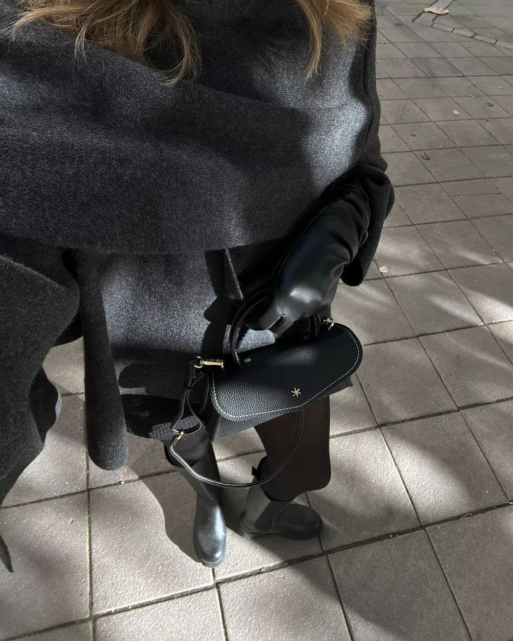 Manteau-cape court structuré pour femme | Budleigh